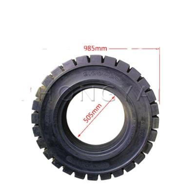 China Good Quality Forklift Spare Parts Forklift Solid Tire Size 7.00-12 Solid Tire for sale