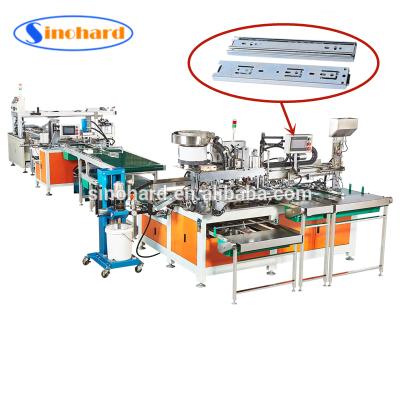 China Fully Automatic Telescopic Factory Channel Ball Bearing Drawer Slide Machine for sale