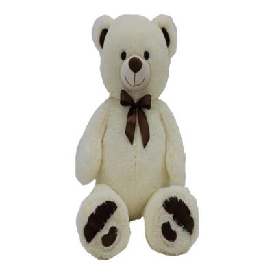 China Factory Custom New Product Plush Baby Softly Supplied Staff Plush Teddy Bear White Toys Children's Festival Gifts for sale