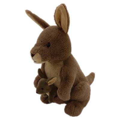 China Custom Plush Mother And Baby Toys 2021Hot Selling Soft Toys Plush Kangaroo for sale