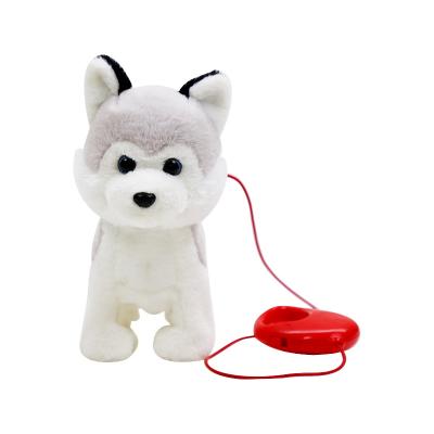 China 2021newest Custom Plush Children's Plush Toy Walking And Barking Electric Plush Dog for sale