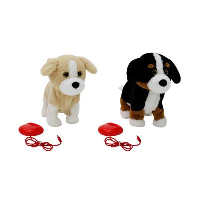 China Custom Manufacturer Cute Barking Plush Toy Dog Walking Electric Toy for sale