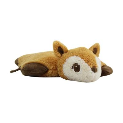 China New Stuffed Cartoon Fox Plush Toys Cute Baby Toy Soft Padded Stuffed Pillow Cushion Home Decor for sale