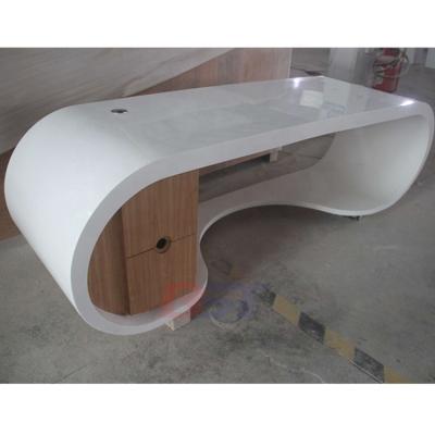 China Wholesale Seamless-Seal Quality Durable Unique Design Acrylic Solid Outdoor Tall Desk for sale