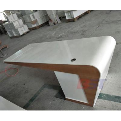 China Modern Durable Wholesale Artificial Stone Office Desk Furniture Table Luxury Desk for sale