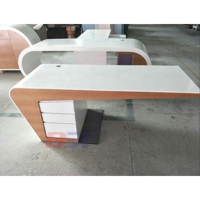 China Home Office Durable Wholesale Artificial Luxury Office Stone Desk Set Executive Desk for sale