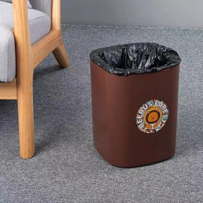 China Sustainable Style Wholesale Minimalist Waste Trash Can Household Eco - Friendly Lightweight Trash Can for sale