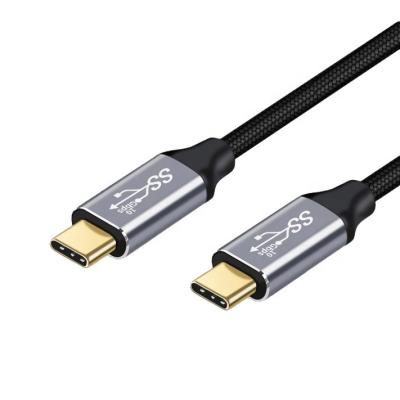 China MP3/MP4 Player Gold Plated USB3.1 Gen2 USB C Cable With 16pin E-Marker Chip Support PD 100W 10Gbps 4K Full Function for sale