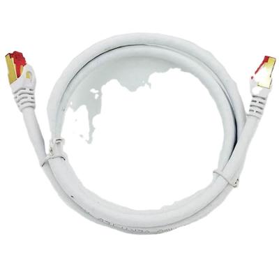 China flexible flat utp rj45 computer amp lit braided cat 9 cat 7 cat7 cat7e cat8e cat 6 cat5e cat5 cat6 patch network ethernet cable CAT8 for sale