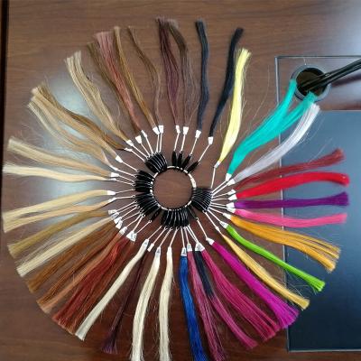 China 100% Cheap Hot Sale Ring Colors For Hair Color Chart Hair Color Extension Silky Straight Wave Color Ring Chart New for sale