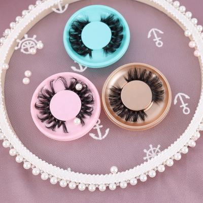 China Long 2022 natural russian striplashes winged mink 10mm full loop strip lashes C d false strip lashes russian strip lashes lashese for sale