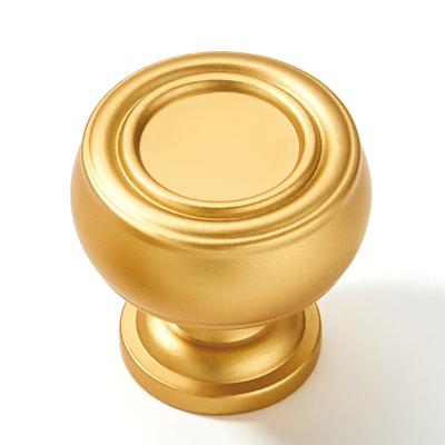 China Wholesale Modern Round Shape Furniture Fittings Hardware Knobs Handles For Furniture Cabinet for sale