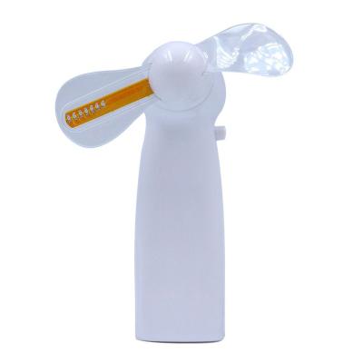 China Portable Single LED Mini Handheld Fan Suitable for Travel, Office, Concert, Summer Party Use Mini Handheld Small Fan for sale