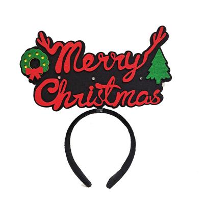 China Adult Felt Kids Hair Circle Headband For Christmas Party for sale