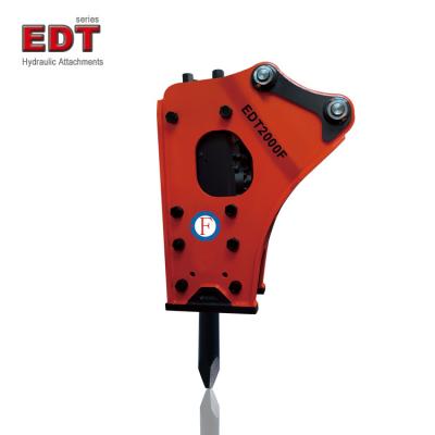 中国 EDT2000F Hydraulic Breaker Hammer Side Type Hydraulic Loader Machinery For Excavator 販売のため