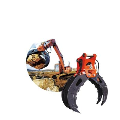 Китай Construction EDT Stone Grapple FGW 10 Loader Machinery For Excavator продается