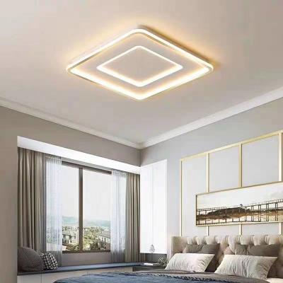 China Exterior Mounted Led Ceiling Lamp Simple Design Square Lights for sale