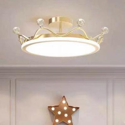 China Modern Smart Modern Led Ceiling Lamp Nordic Round Light Bedroom Living Room Ceiling Light for sale