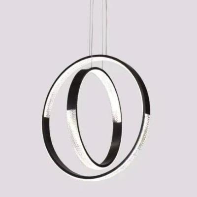 China Modern Graphite Pendant Light Round LED Lights For Dining Room Height 60cm for sale