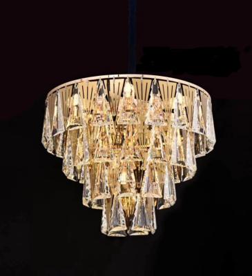 China Modern Chandelier For Bedroom Light Clear Crystal With Pendant Size40cm CE for sale