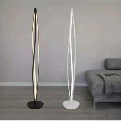 China Modern Standing Led Floor Lamp Modern Decorative Reading Lighting Living Room Dimming Floor Lights for sale