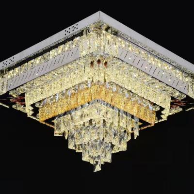 China Surface Mounted Indoor Led Ceiling Light Square Shape Modern Acrylic Size60cm for sale