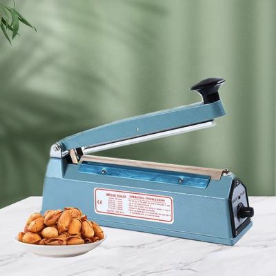 China Food Guangzhou PFS-400 Iron Body Hand Manual Aluminum Foil Sealing Machine For Strips for sale