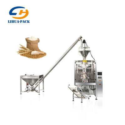 China Automatic Food Corn Wheat Flour Curry Milk Powder Weigh Filler Packaging Machine for sale