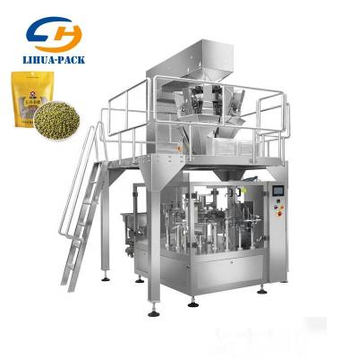 China Food Kidney Soybean Cocoa Beans Stand Up Bag Pouch Packing Machine for sale