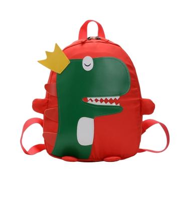 China Nylon Hot Selling Cute Mini Dinosaur Kids Backpack For Kindergarten Preschool for sale