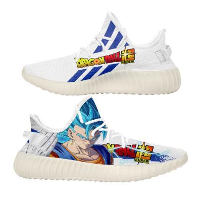 China Fashion Trend DIY Anime Sneakers Fan Custom Made Dragon Ball Super Anime Shoes Vegito Basketball Trainers Boots for sale