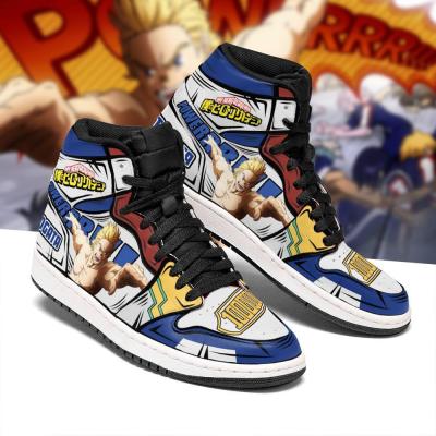 China Custom Made Fashion DIY Men's Academia Fan My Heroes Togata Mirio Sneakers Anime Fan Sneakers Trainers Sports Shoes for sale