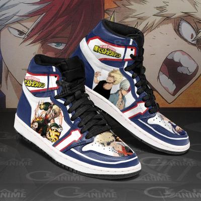 China Fashion Trend DIY Anime Fan Shouto Men's Women's Basketball Shoes Trainers Custom Sports Shoes for sale