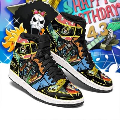 China Custom Fashion Trend DIY Anime Fan Sneakers Batolomeo One Piece Mens Womens Basketball Shoes Trainers Sports Shoes for sale