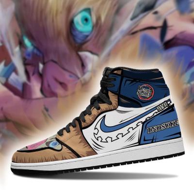 China Killer Breathing Men's Fashion DIY Trend DIY Anime Fan Sneakers Inosuke Skill Beast Demon Women's Basketball Shoes Trainers Trainers Sports Shoes for sale