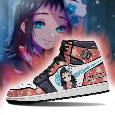 China Fashion Trend DIY Anime Fan Sneakers makomo Demon Slayer Mens Womens Basketball Shoes Trainers Sports Shoes for sale