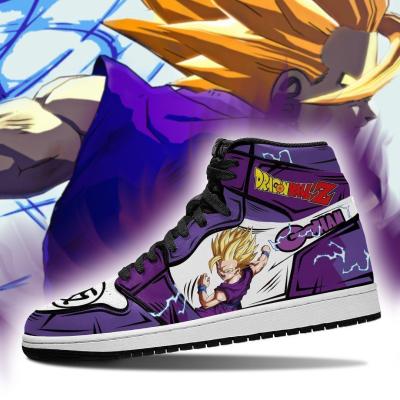 China Custom fashion men's gohan gohan z ball anime fan sneakers dragon women's basketball shoes trainers sports shoes for sale