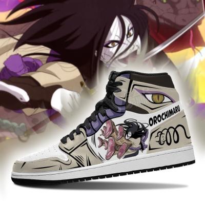 China Custom Fashion Trend DIY Anime Fan Sneakers Orochimaru Symbols Mens Womens Basketball Shoes Trainers Sports Shoes for sale