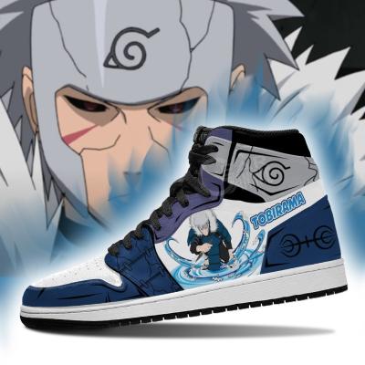 China Fashion Trend DIY Anime Fan Sneakers Tobirama Edo Senju Tensei Mens Womens Basketball Shoes Trainers Custom Made Sports Shoes for sale