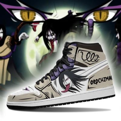 China Fashion Trend DIY Anime Fan Sneakers Orochimaru Eyes Mens Womens Basketball Shoes Custom Trainers Sports Shoes for sale