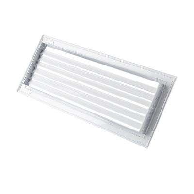 China HVAC Easy Installation Ventilation Aluminum Single Deflection Supply Air Grille for sale