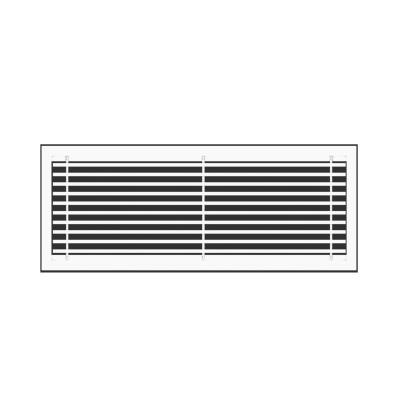 China Mediterranean Ventilation HVAC Air Grille Customized Linear Air Diffuser for sale