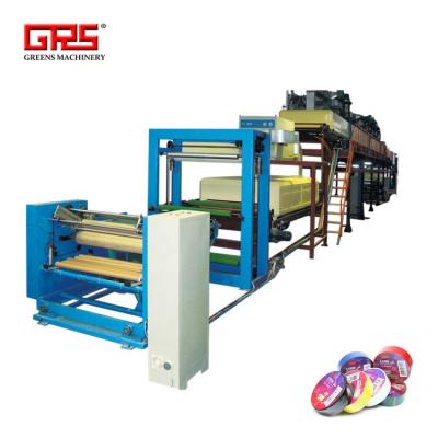 China Coating Glue on Electric PVC Film PVC Tape Coating Machine, PVC Adhesive Tape Coating Machine for sale