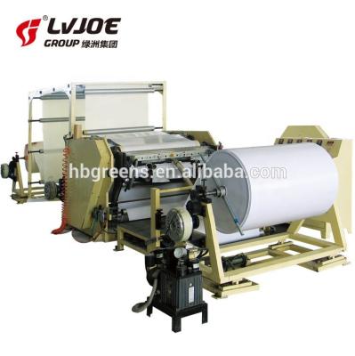 China machinery & LV-14 Material Hot Melt Adhesive Coating Machine For Making Double Side / Medical / PVC / Fabric Tapes for sale