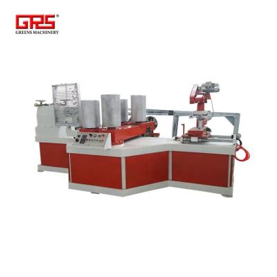 China Lv-80B Spiral Paper Core Making Machine , Paper Tube Winding Machine 95% for sale