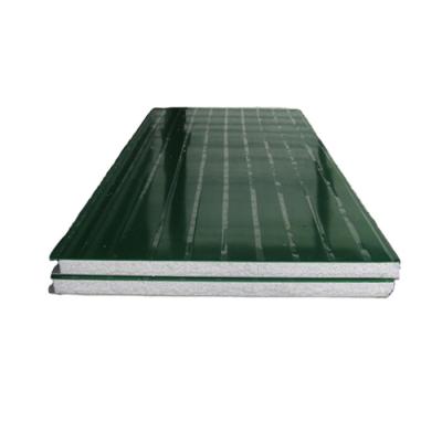 China 950mm / 980mm 100 mm Roof Sandwich Panel Price PU EPS Sandwich Insulated Sandwich Panels for sale