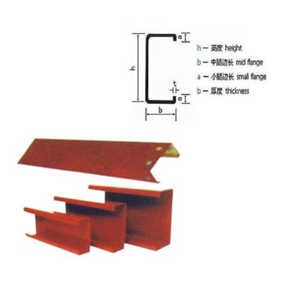 China light steel steel structure construction c purlin for sale