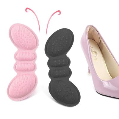 China Soft Heel Protector Gel Silicone Foot Care Protector Self Sticking Heel Grips Leather Heel Liners For Heel Protector for sale