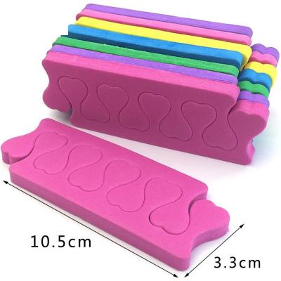 China Free Sample High Quality EVA Sponge Memory Foam Pedicure Disposable Toe Bunion Corrector Soft Nail for sale