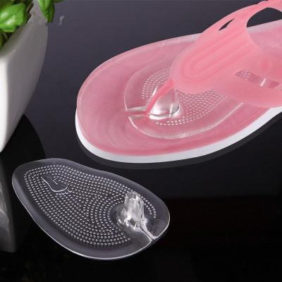 China Gel Strap Sandal Insoles Shoe Half Pad Forefoot Insoles for Flip Flops Toe Thong Sandals and High Heels Gel Strap Sandal Insoles for sale